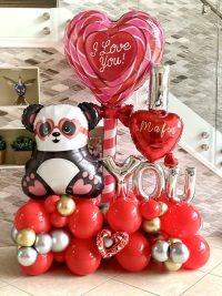 Birthday balloon arrangement in Prosper, Texas