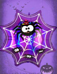 Big foil Helium Spider Web Balloon