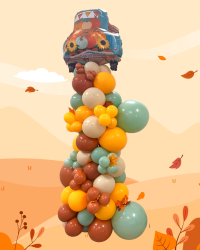 Thanksgiving balloon arrangement in Prosper, TX